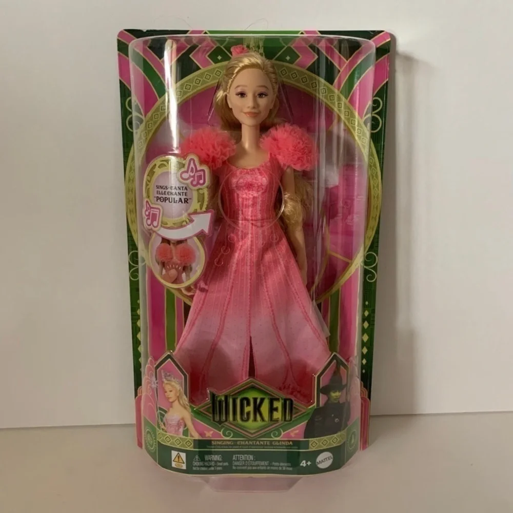 NIP. MATTEL Wicked Glinda Singing Doll RECALLED URL MISPRINT